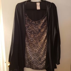 ☆ White stag top. Size 4x